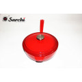 Hot Sale Panela de molho esmaltado em ferro fundido com SGS LFGB FDA